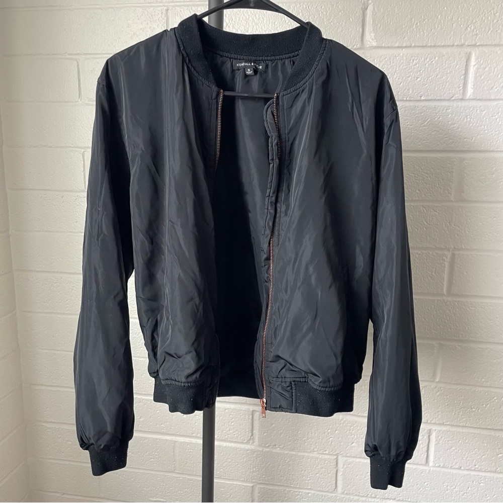 kendall & kylie bomber jacket